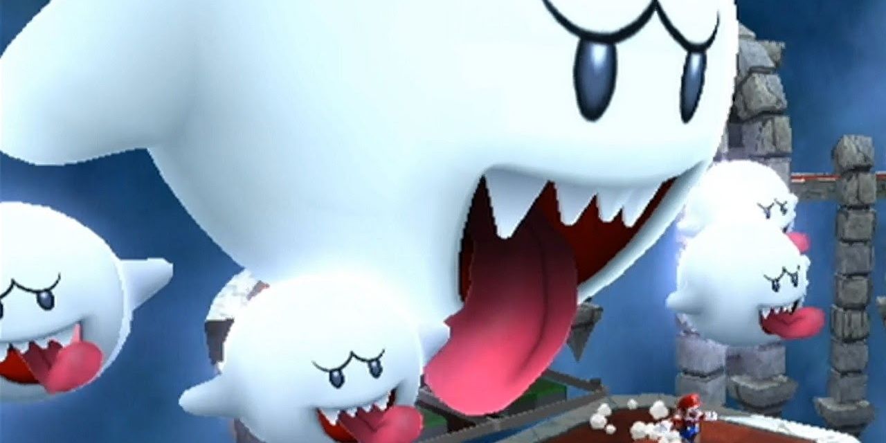 Haunty Halls Galaxy in Super Mario Galaxy 2