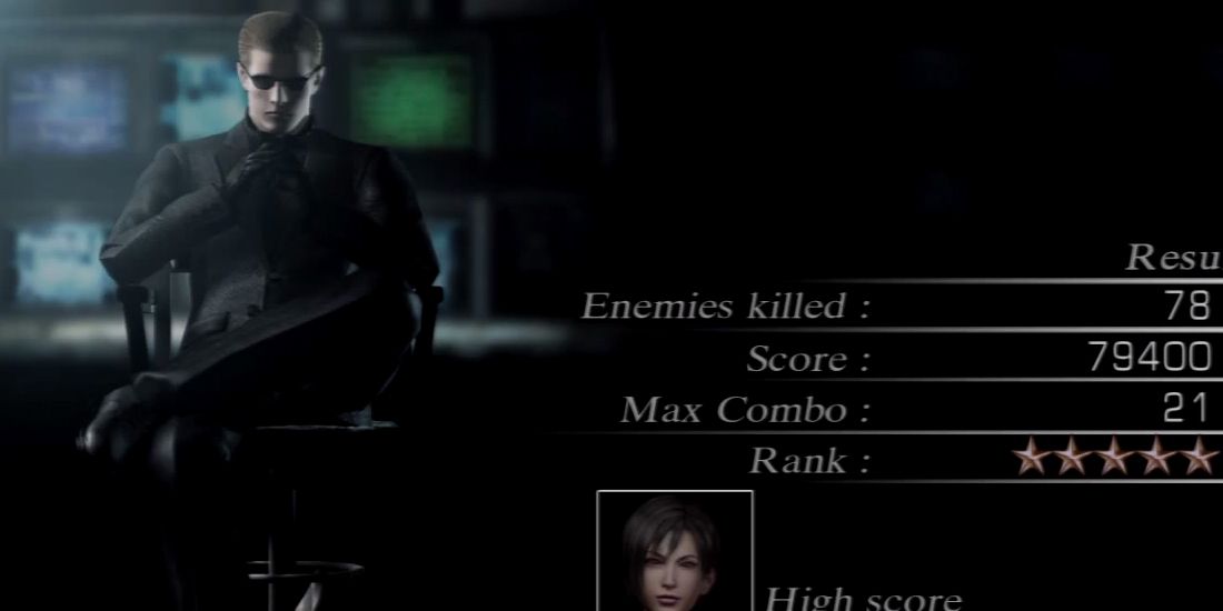 Resident Evil 4 Mercenaries Wesker
