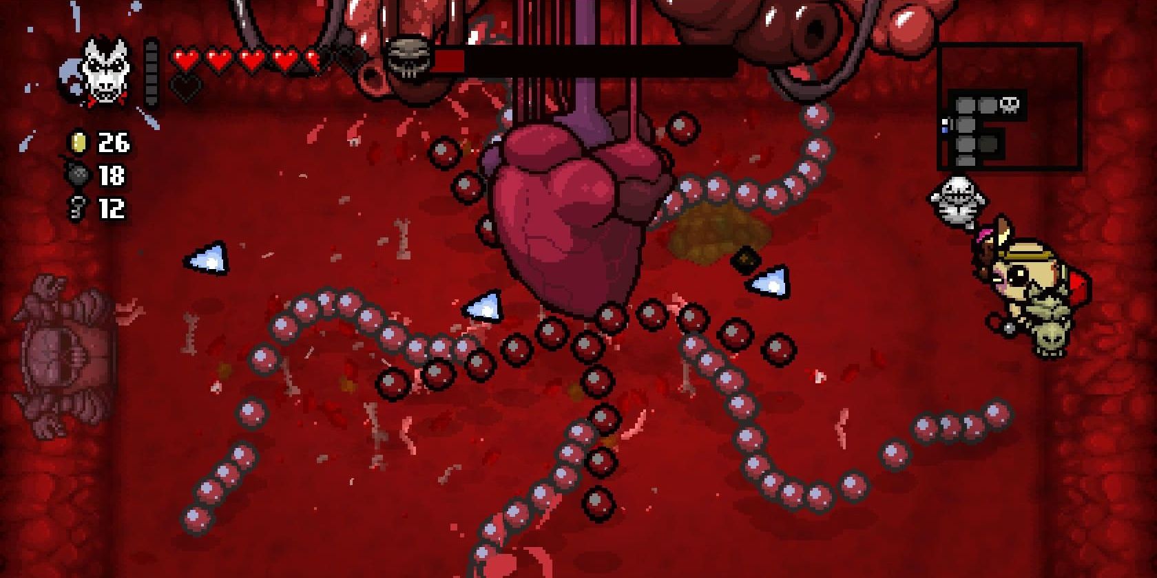 Isaac fighting Mom's Heart