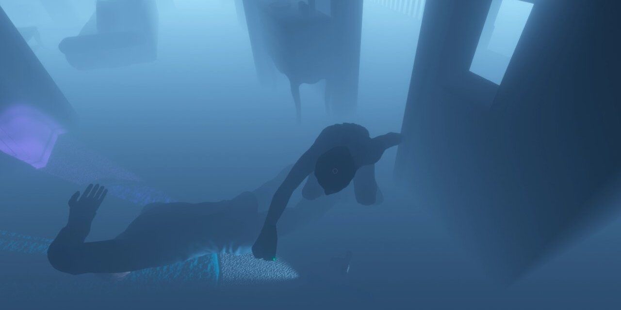 Photo from a dead teammate's POV in Phasmophobia