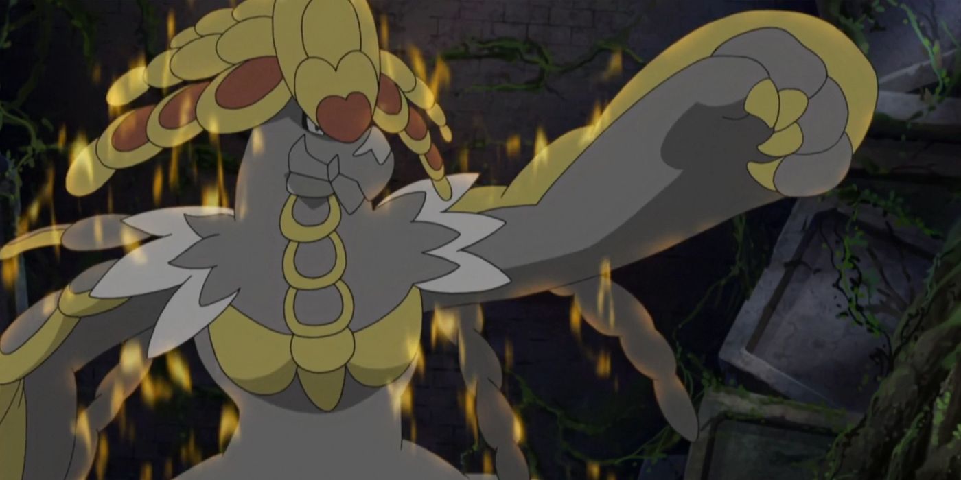 kommo powering up pokemon anime Alolan Islands