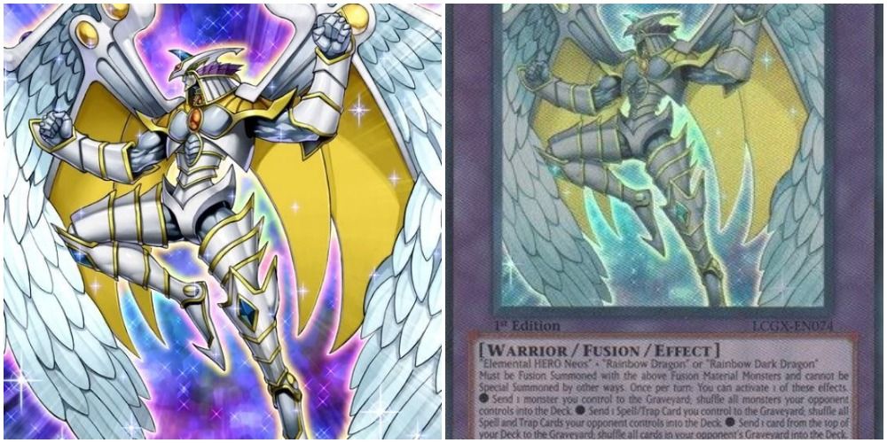 rainbow neos art and text