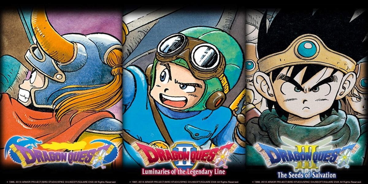 Split Image Dragon Quest