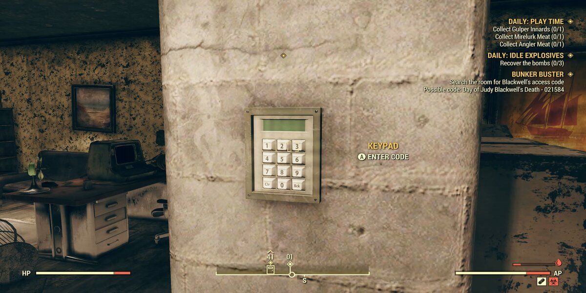 Bunker Buster quest line