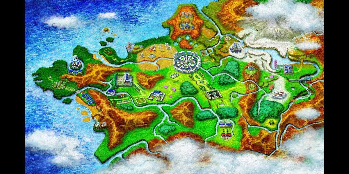 The Shape Of The Kalos Region 