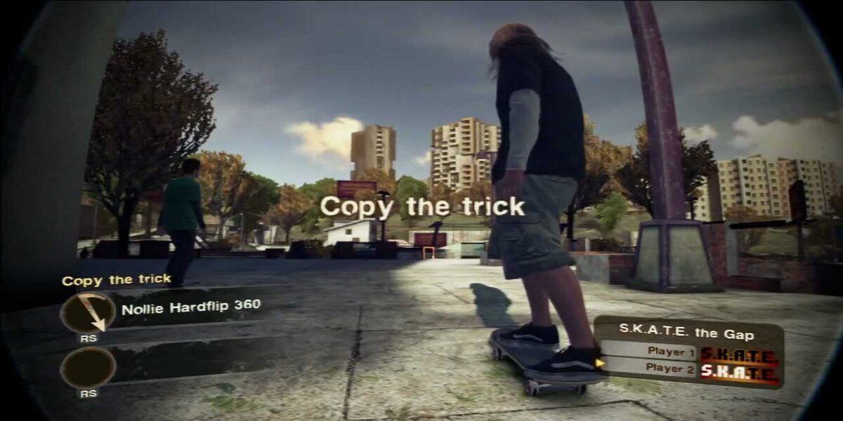 Prepping up for a trick skate 3