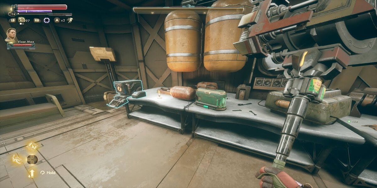Prismatic Hammer From Outer Worlds