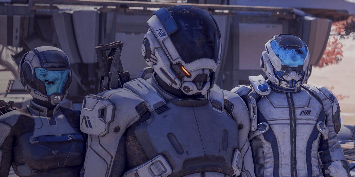 The squad chilling in their viro suits