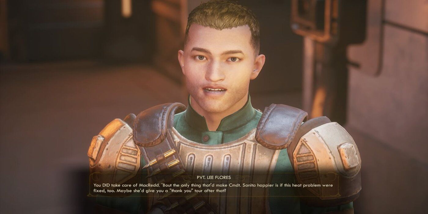 Soldier npc chat in outer worlds