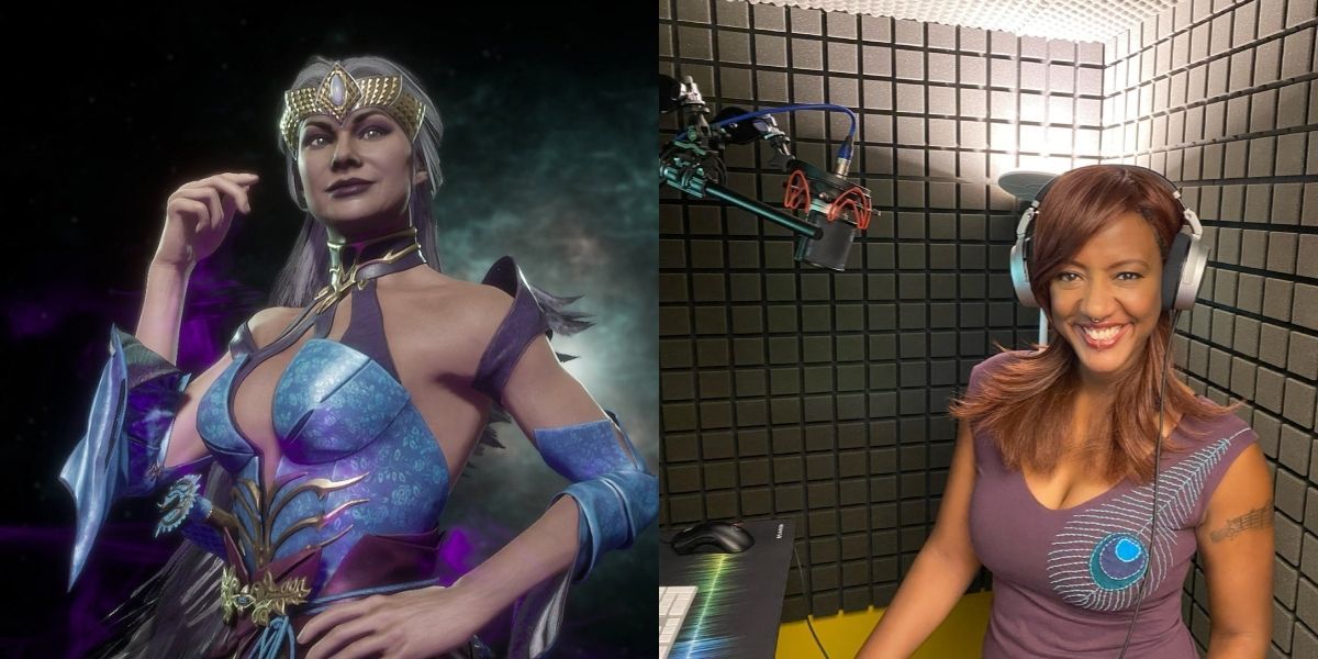 sindel voice actor in mortal kombat 11