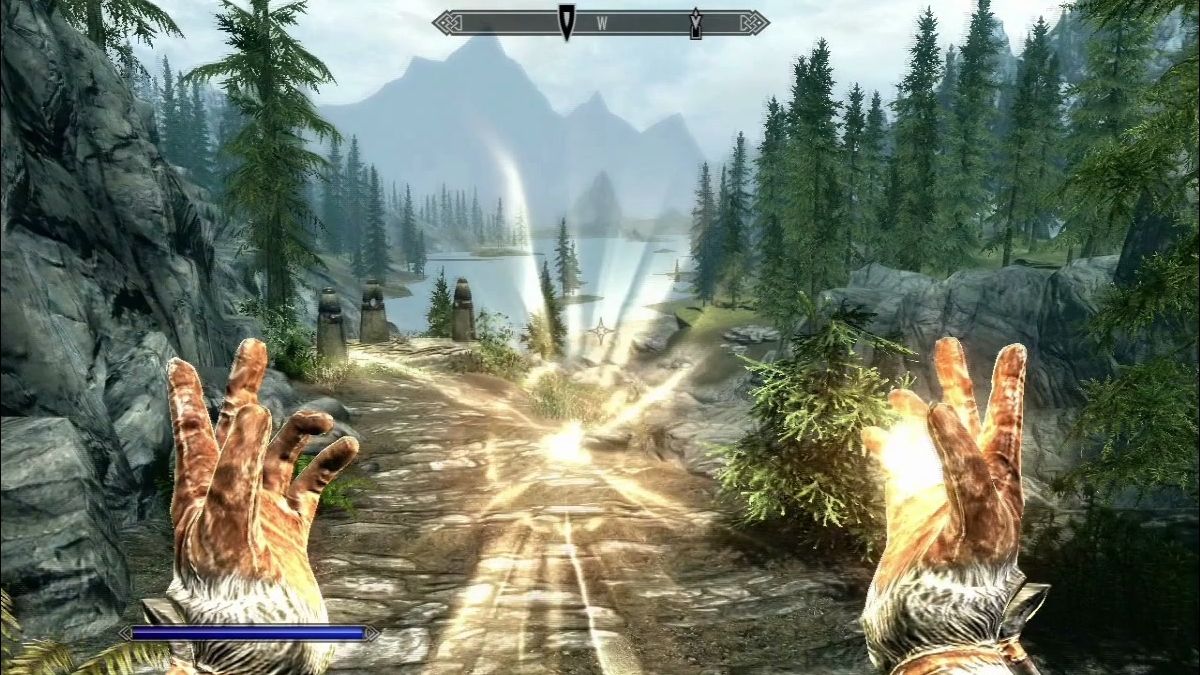 Skyrim healing spell