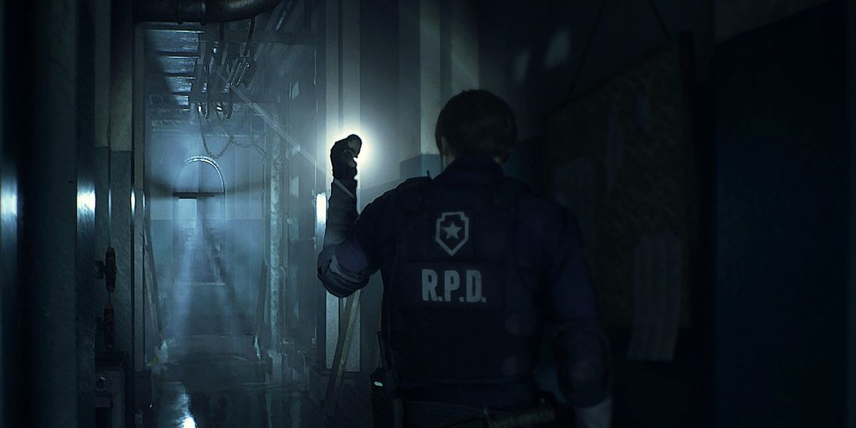 Resident Evil 2 Corridor in RPD