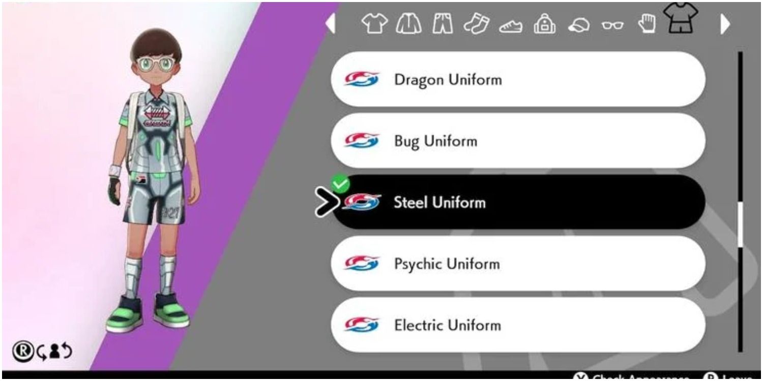 Pokémon Sword And Shield Steel Uniform