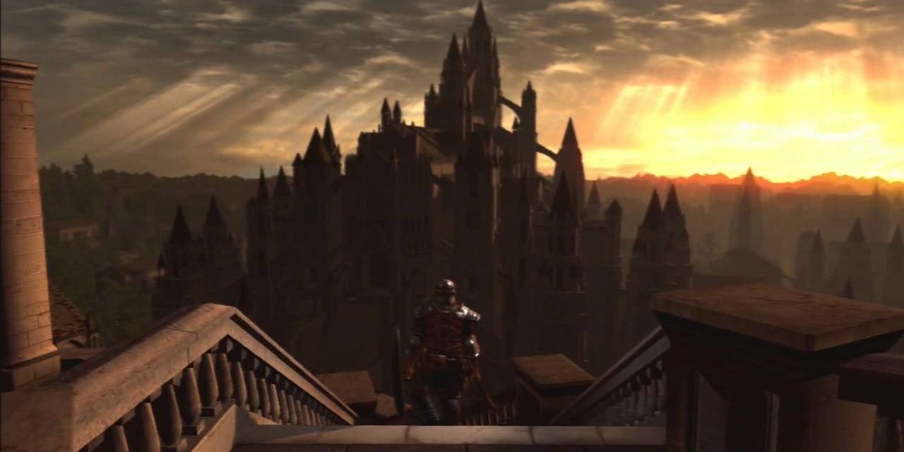 the landscape of lordran