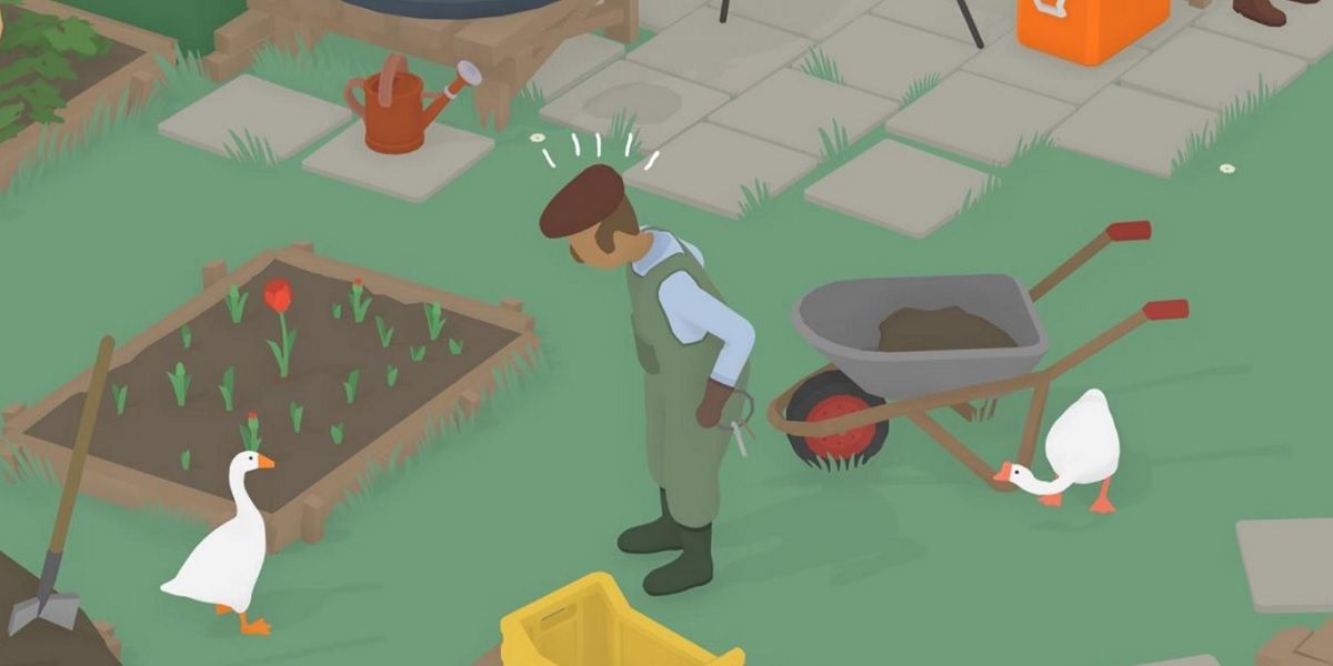 untitled goose game stealing supplies