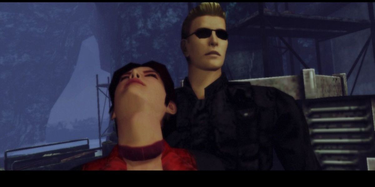 Resident Evil Code Veronica Wesker and Claire