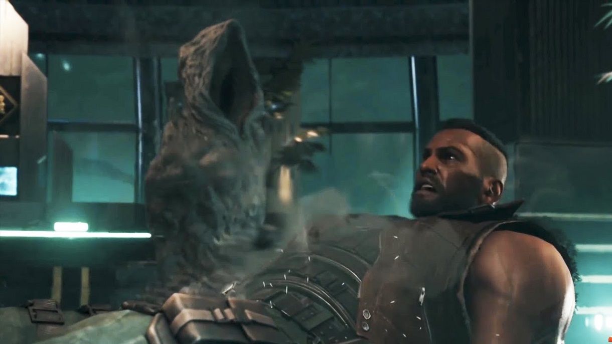 Final Fantasy VII Remake Barret saved by Whispers