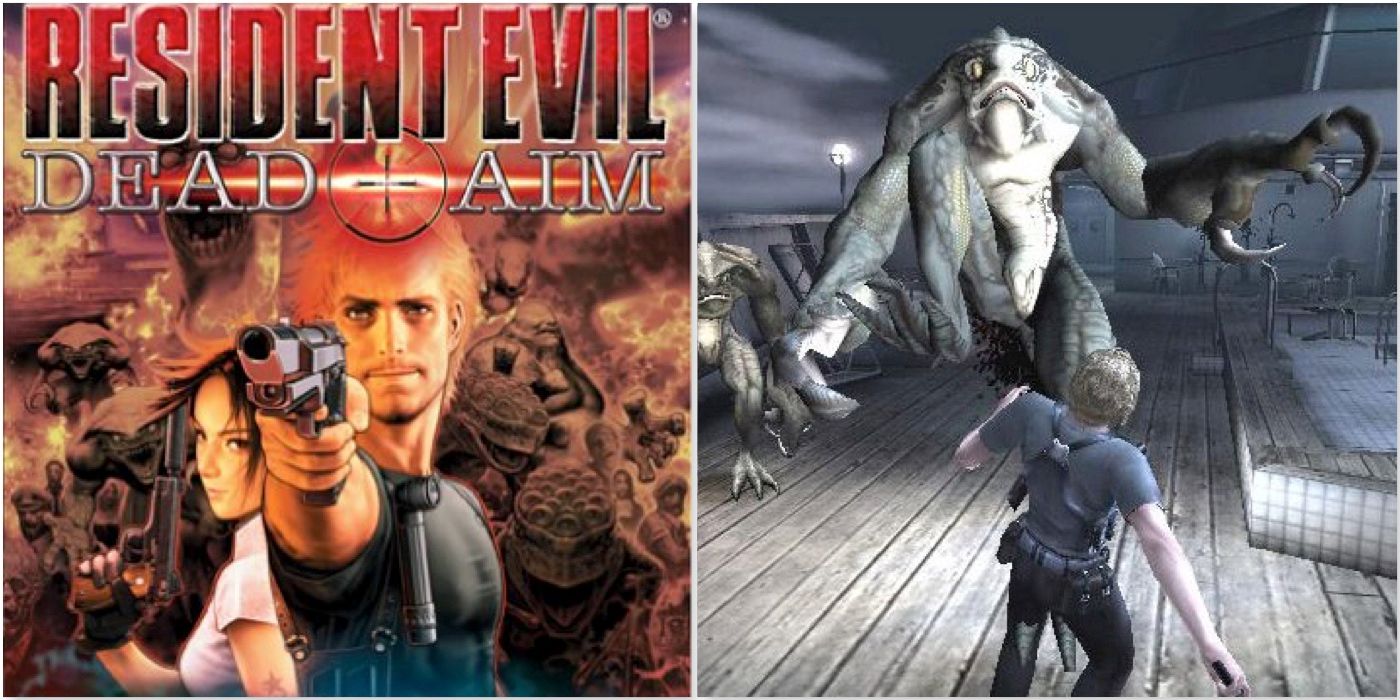 Resident Evil Dead Aim art and screenshots