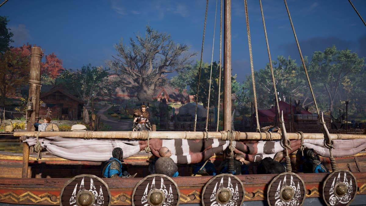 Assassin's Creed Valhalla Viking boat