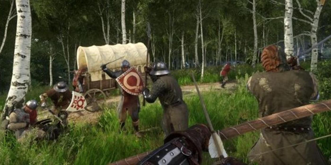Kingdom Come Deliverance combat bow and arrow