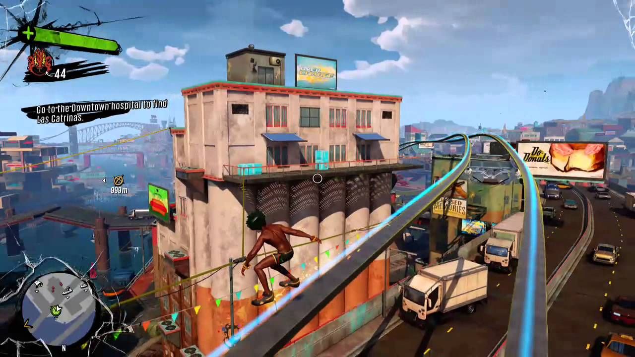 Sunset Overdrive griding