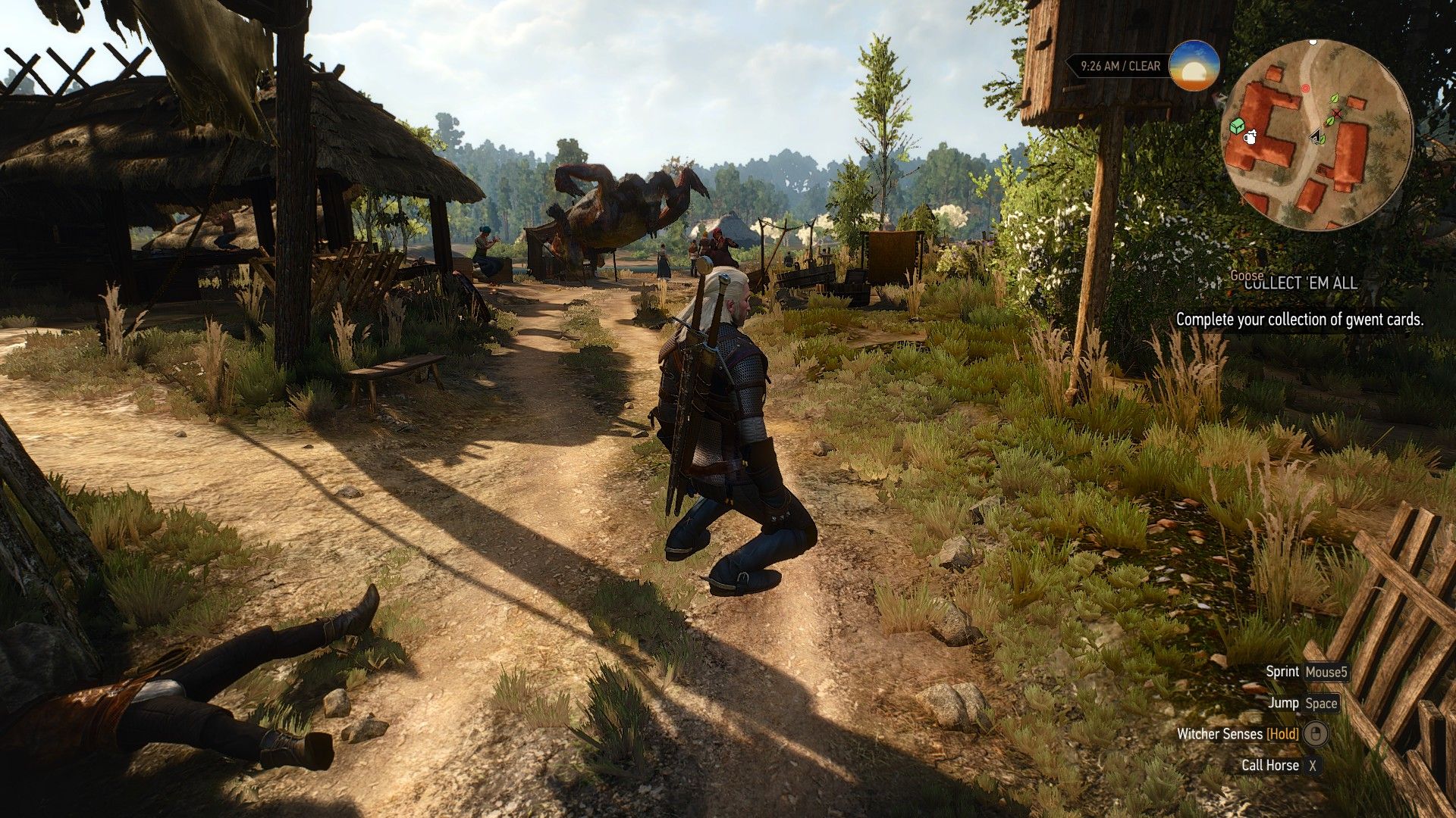 Geralt witcher 3 glitching