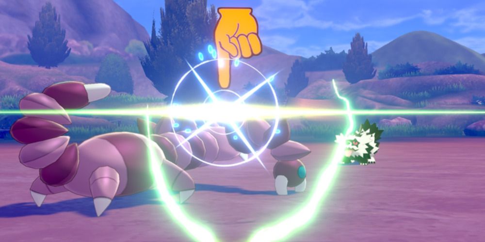 Drapion's Acupressure in Pokemon Sword and Shield