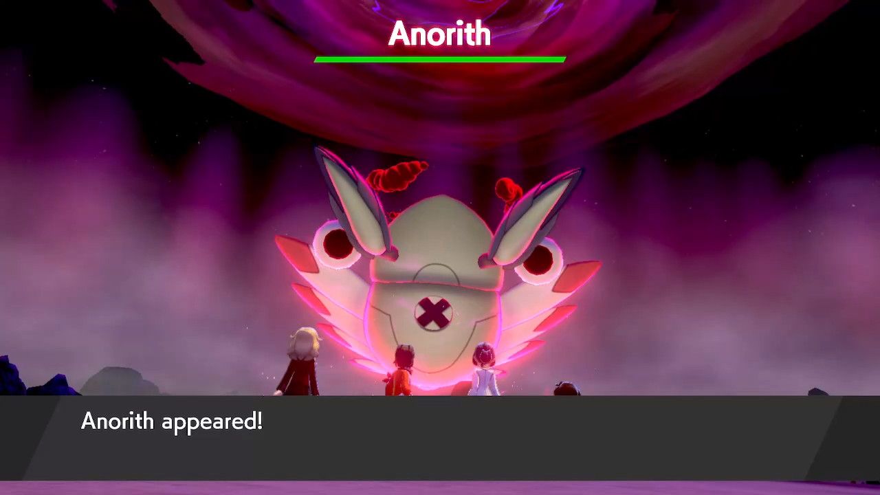 anorith pokemon sword shield raid