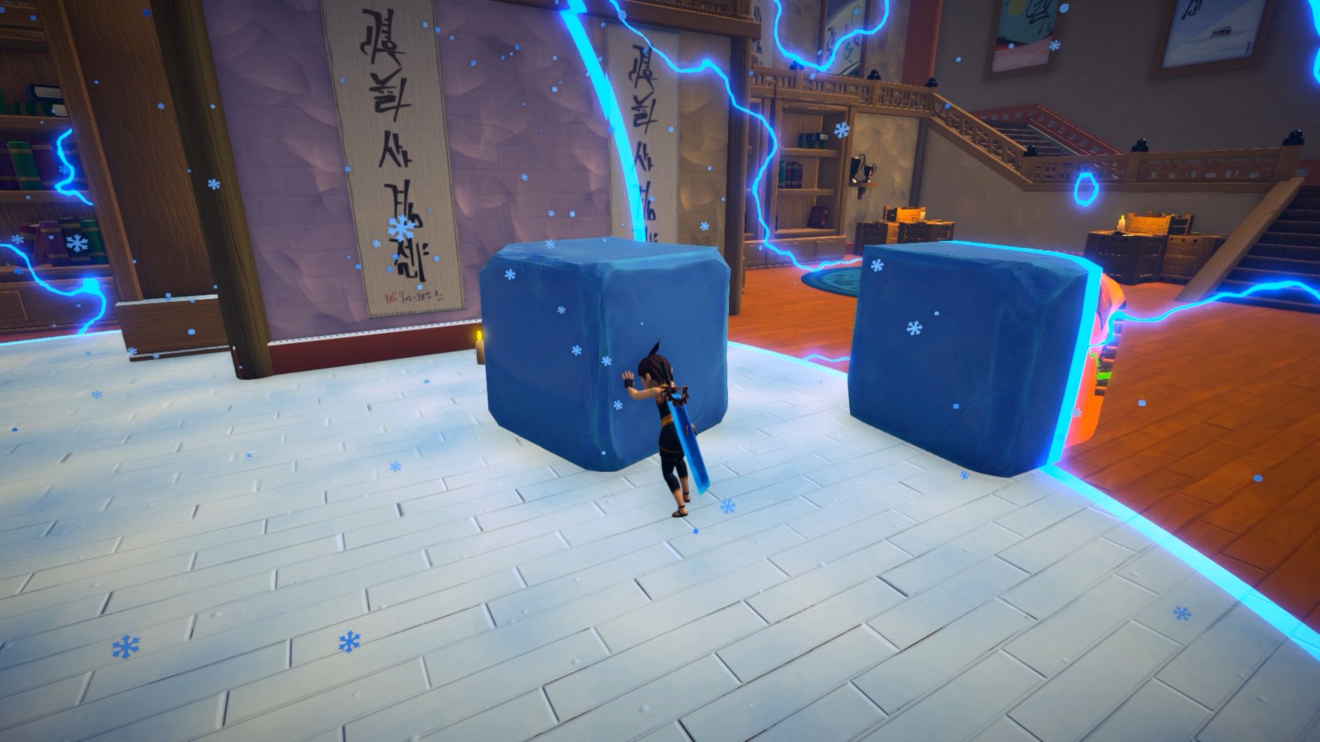 Ary and the Secret of Seasons Ice Puzzle Stadia