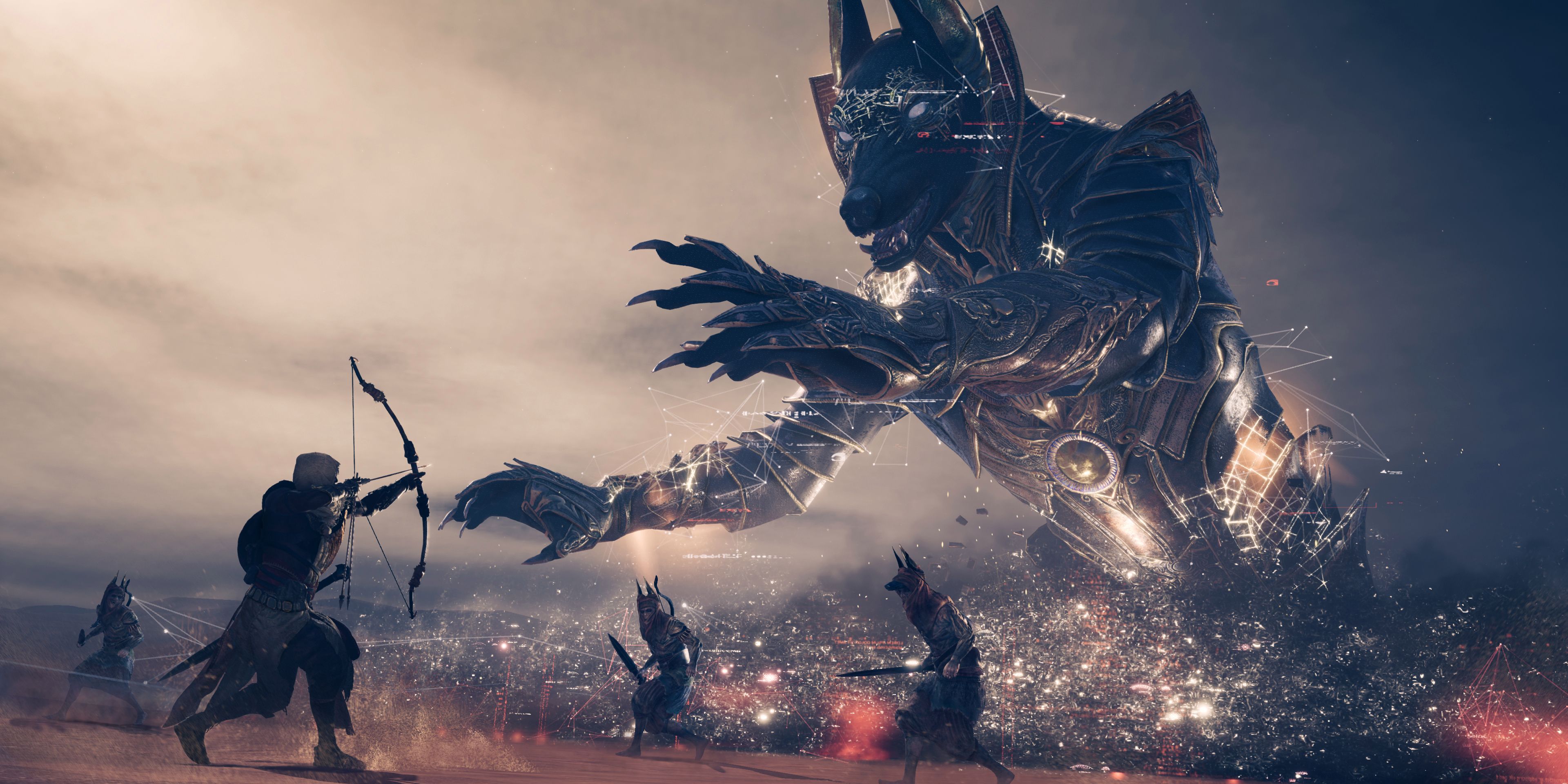 Ubisoft Assassin's Creed Origins Anubis Fight