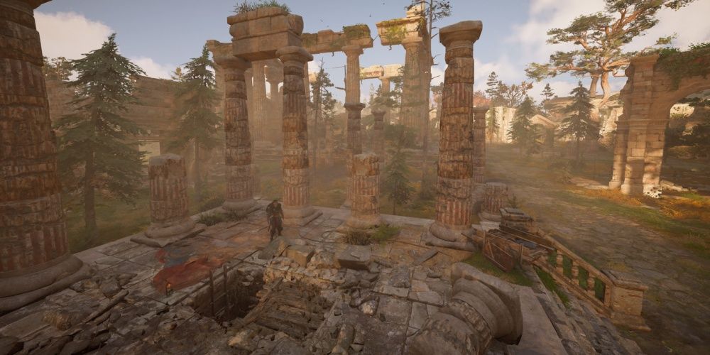 Assassins Creed Valhalla Ledecestrescire Roman Ruins In Photo Mode