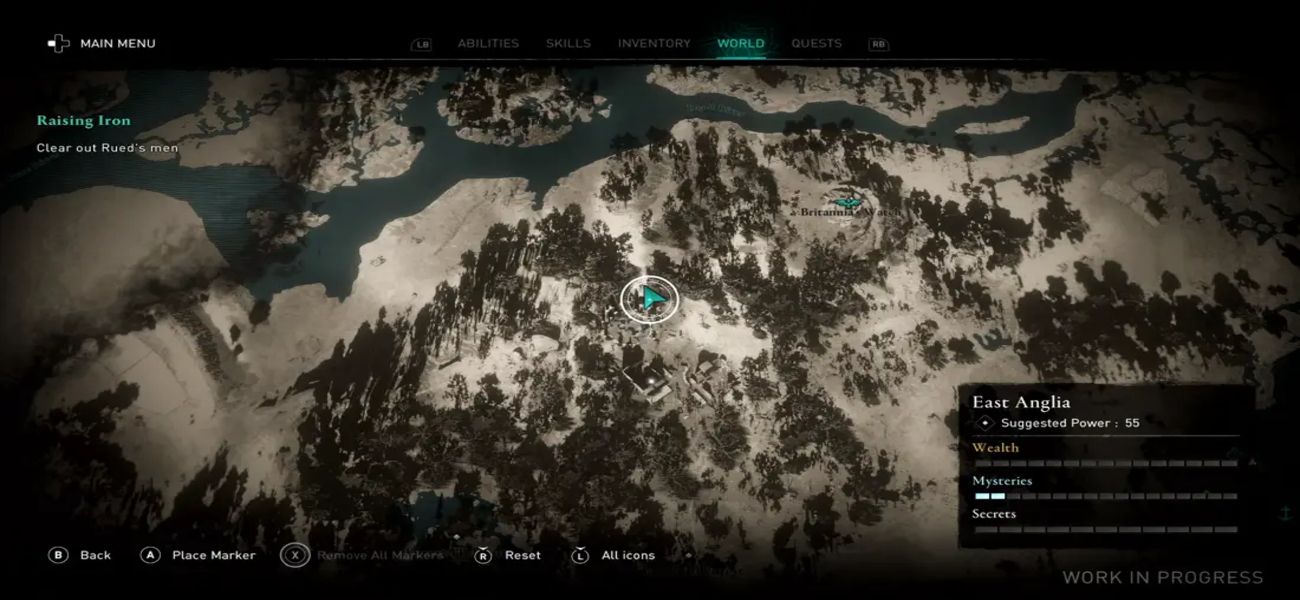 Assassin's Creed Valhalla map