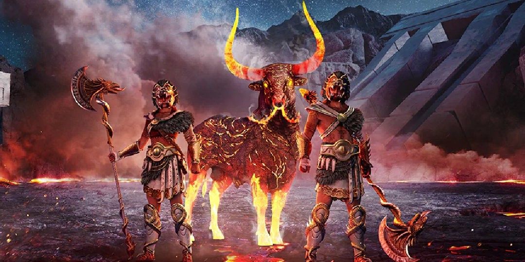 Horse skin and armor pack from Assassin's Creed Odyssey Herkales DLC