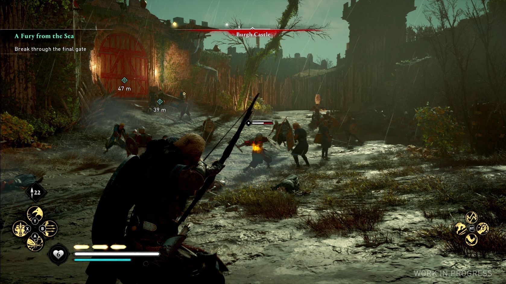 Eivor in combat