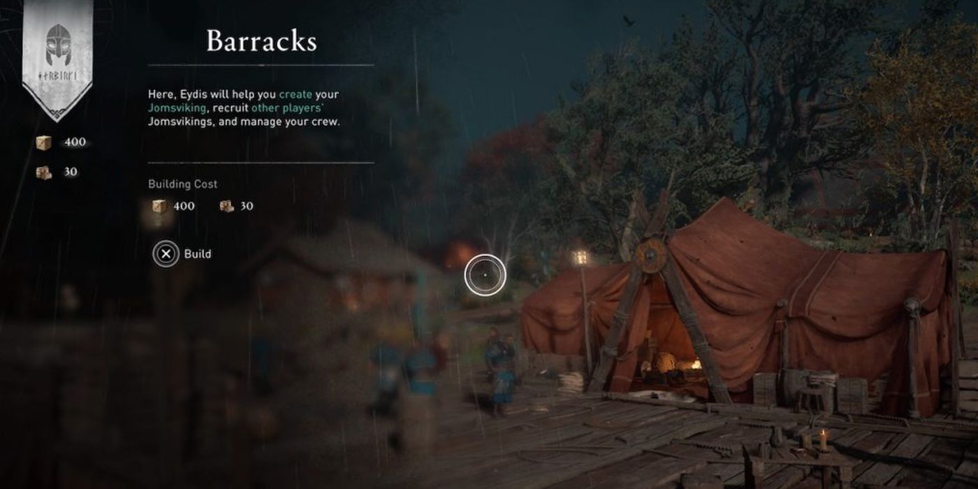 Assassin's Creed Valhalla: Building The Barracks