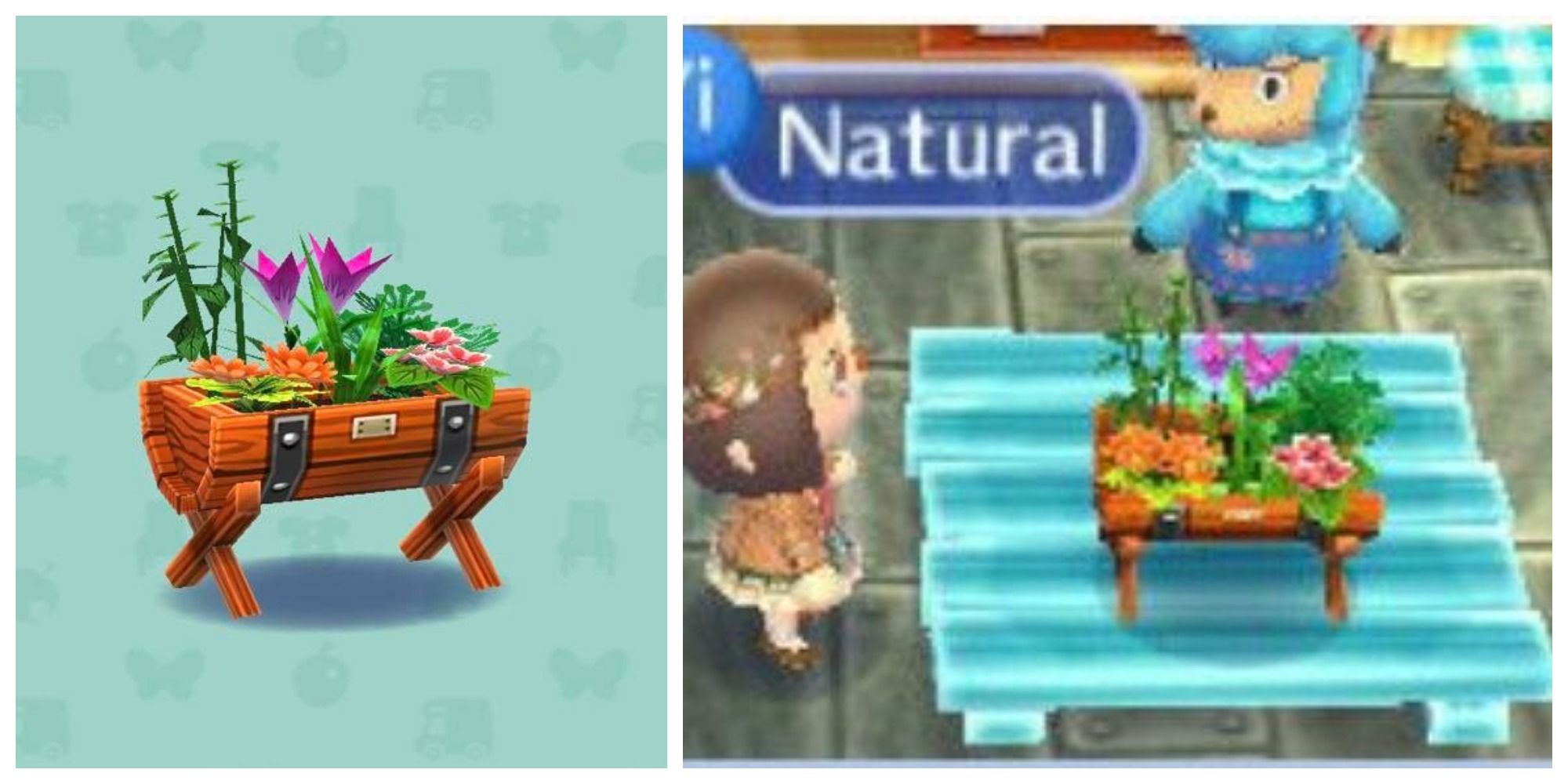Barrel Planter pocket camp and new leaf