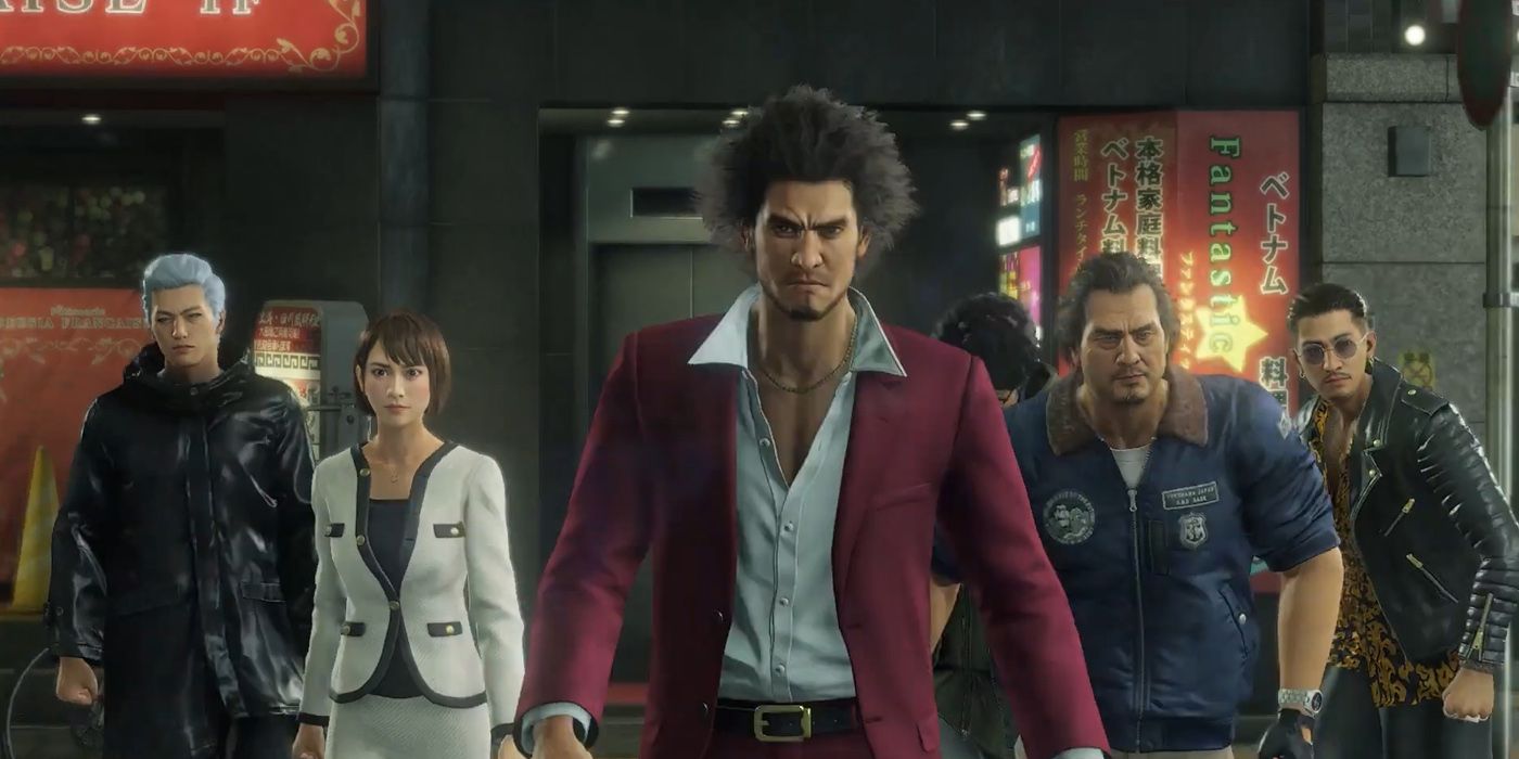 Yakuza Like A Dragon: Some Of The Main Cast In The Game