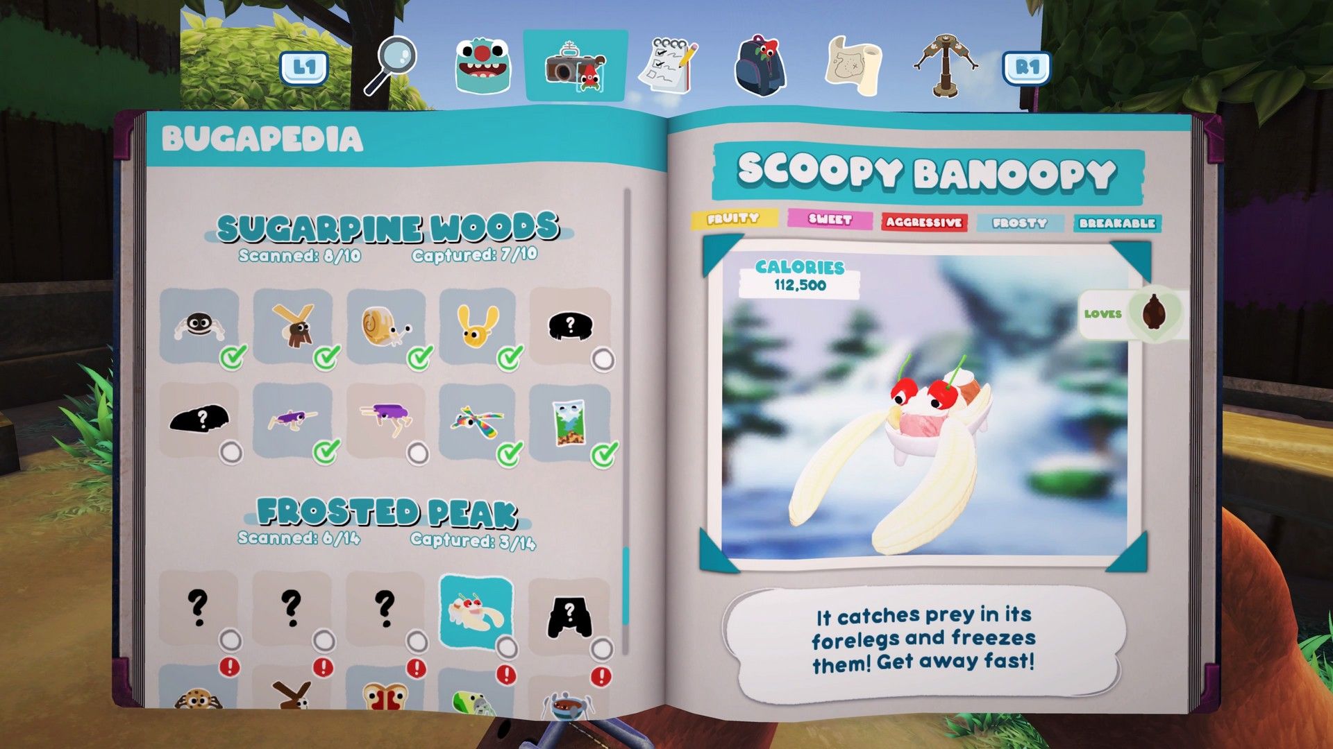 Bugsnax Scoop Banoopy