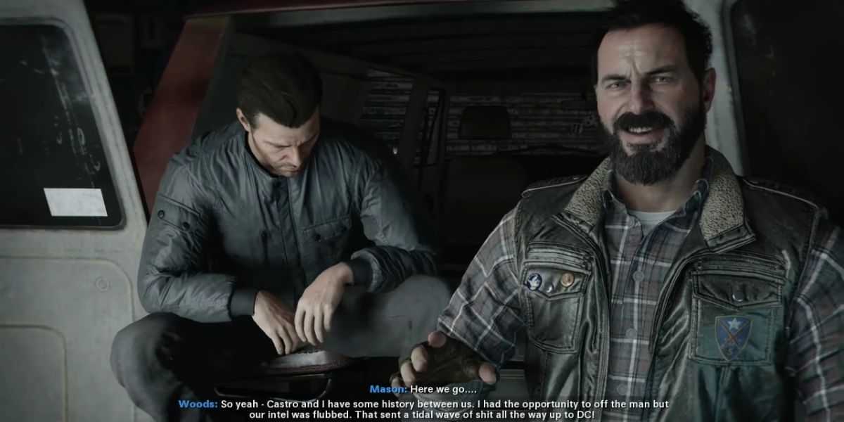 Woods and Mason in COD: Black Ops Cold War