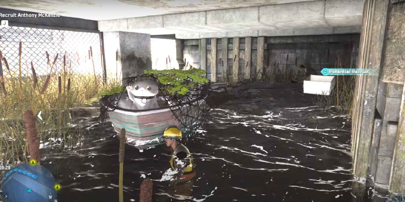 Watch Dogs: Legion Boat with Cat Statues