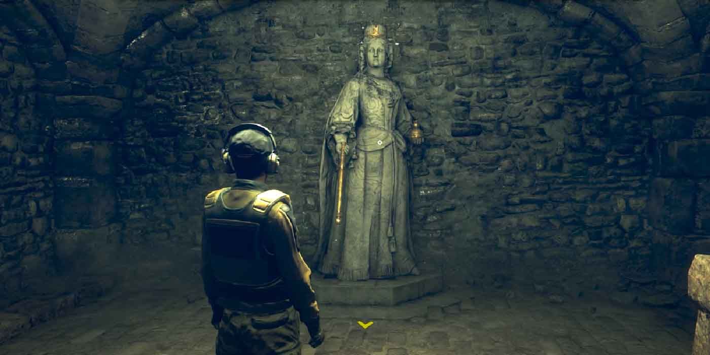 Watch Dogs: Legion Victoria Statue in Catacombs