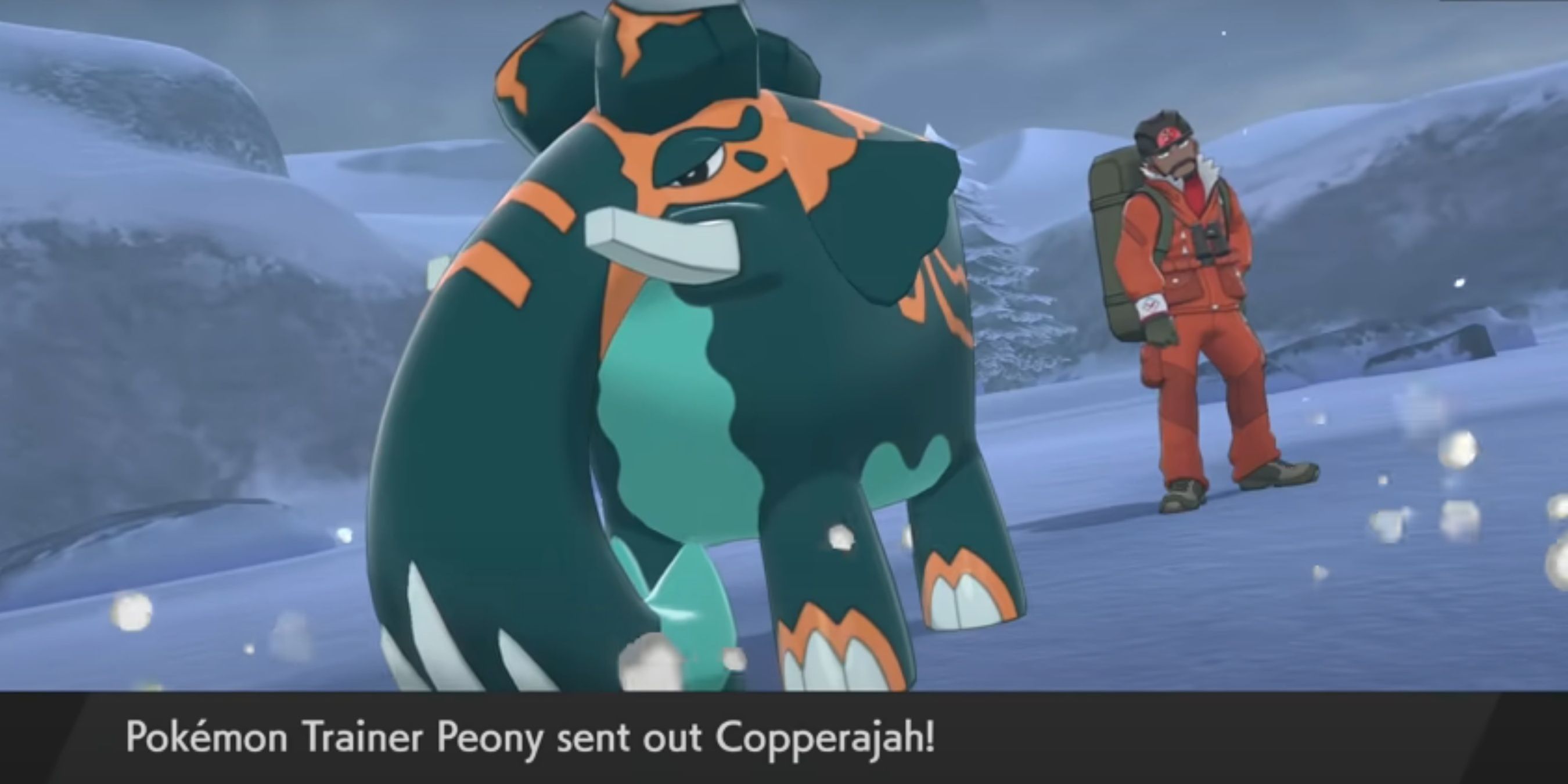 Copperajah Peony's main Pokémon