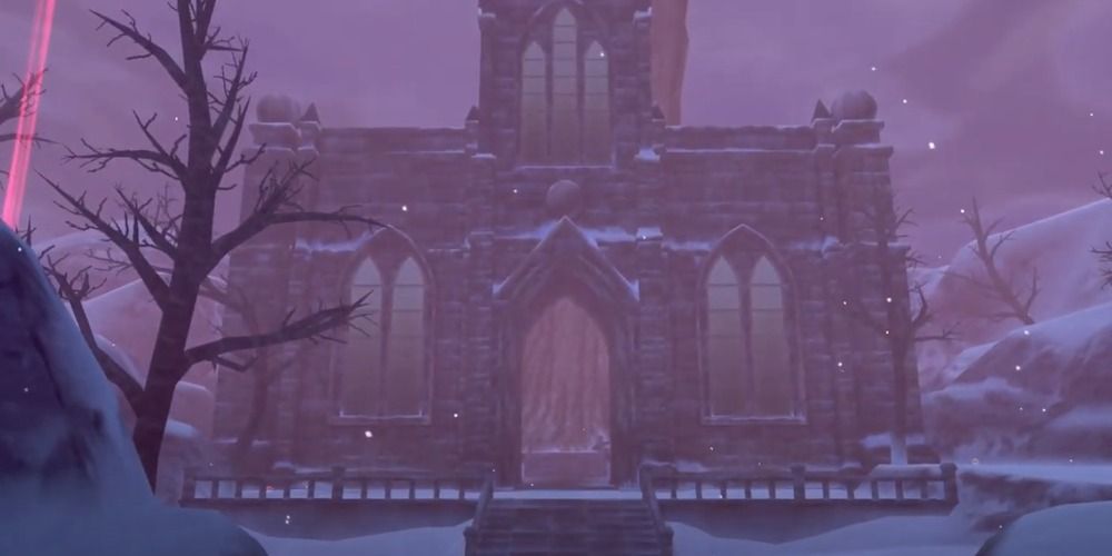 The Crown Shrine in Sword and Shield