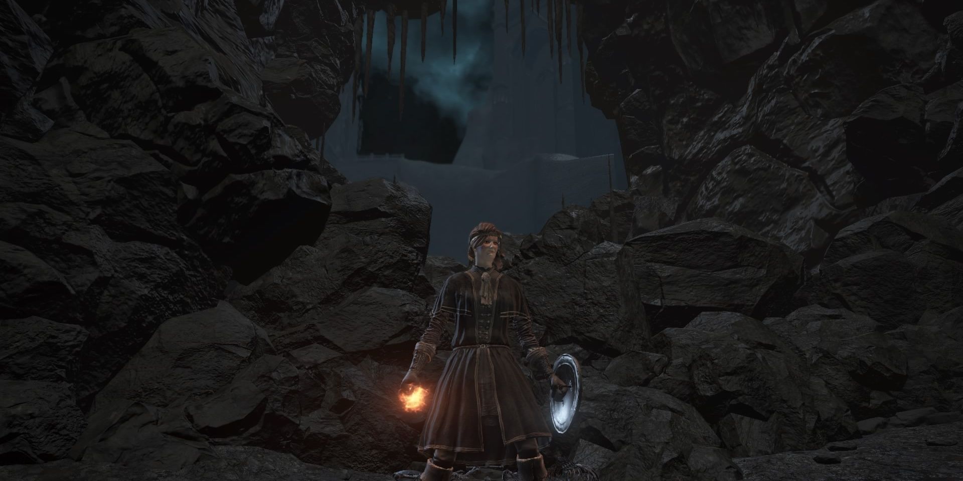 Dark Souls 3 Smouldering Lake Irithyll View