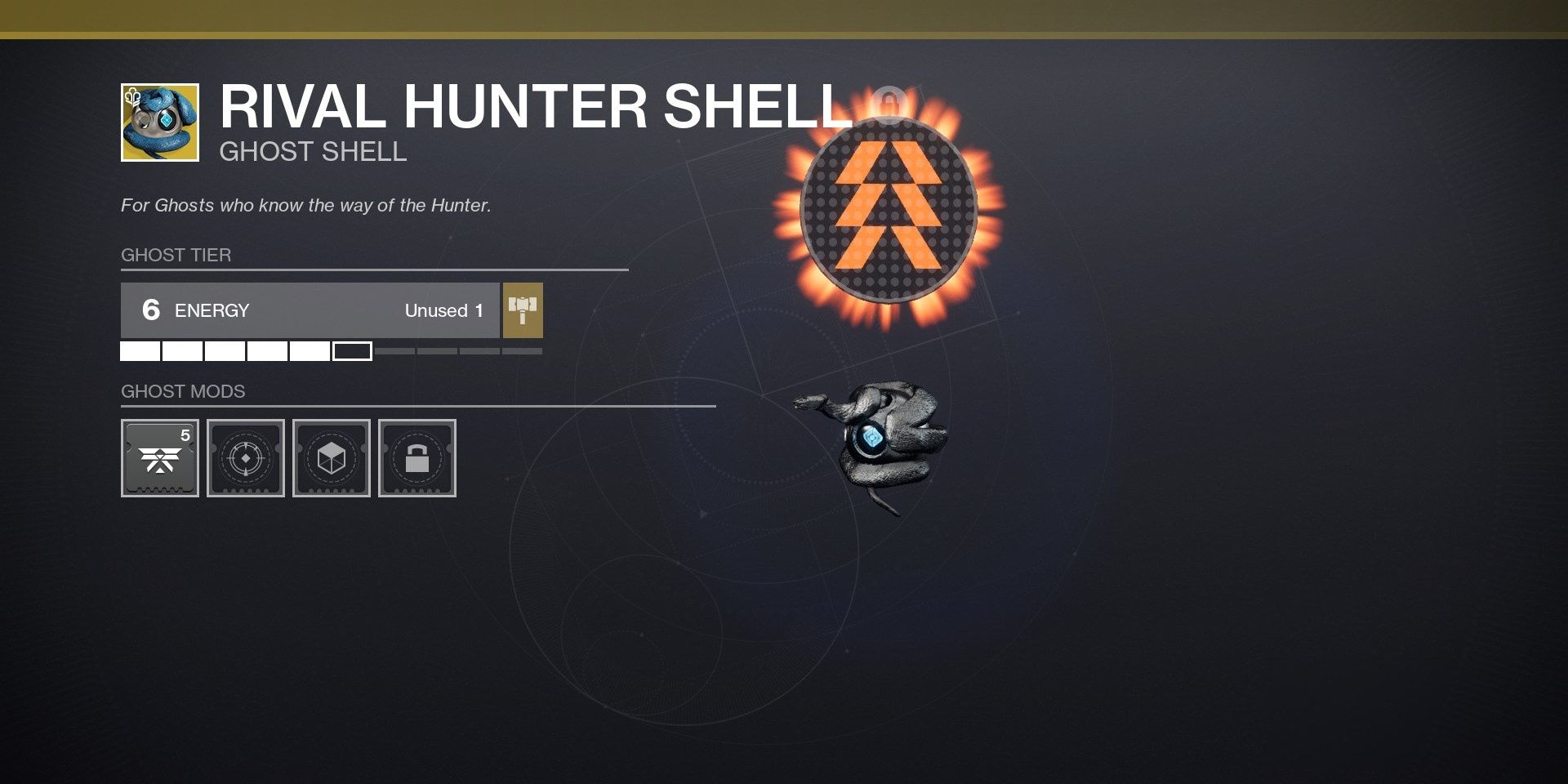 Destiny 2 Ghost Shell