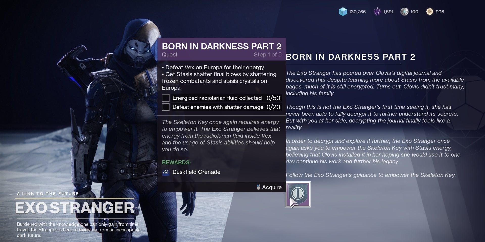 Destiny 2 Beyond Light Quest