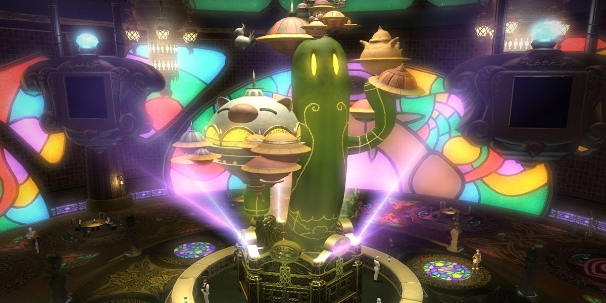 gold saucer indoors