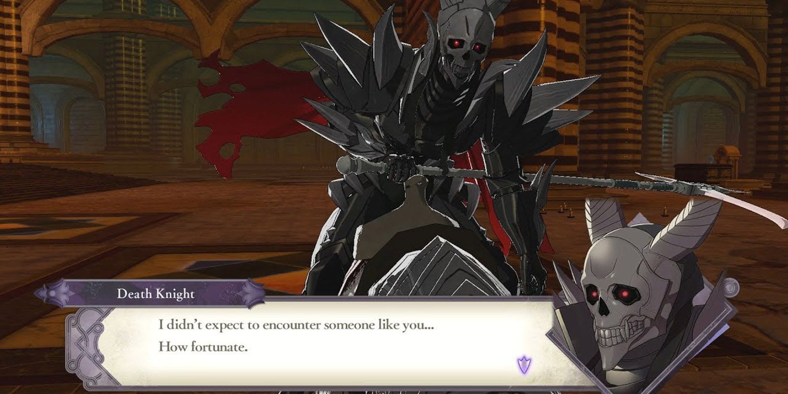 Fire Emblem Three Houses Death Knight Encounter