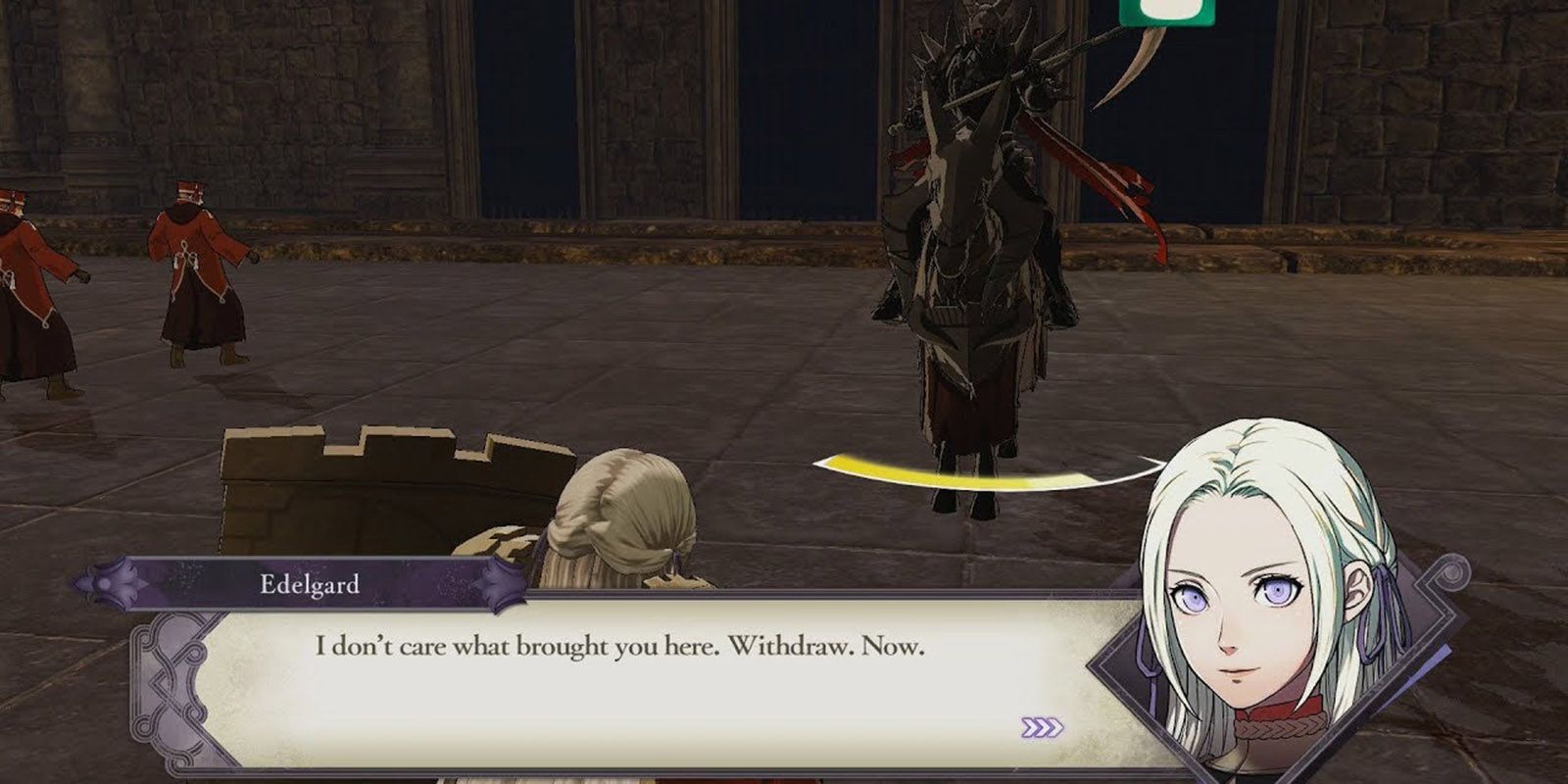 Fire Emblem Three Houses Edelgard Directs Death Knight