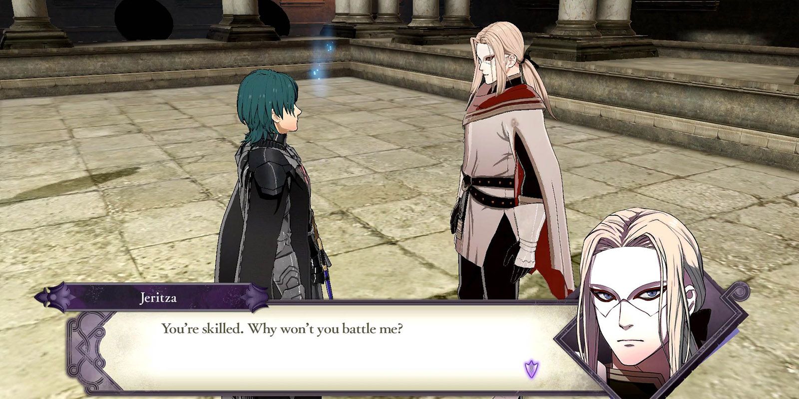 Fire Emblem Three Houses Jeritza Teacher